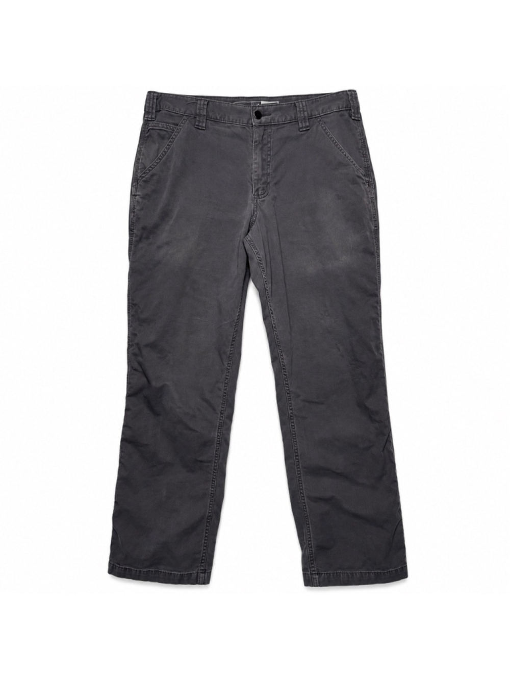 Carhartt Rugged Flex Pants Men 32x30 Gray Relaxed Fit Canvas Work 102291